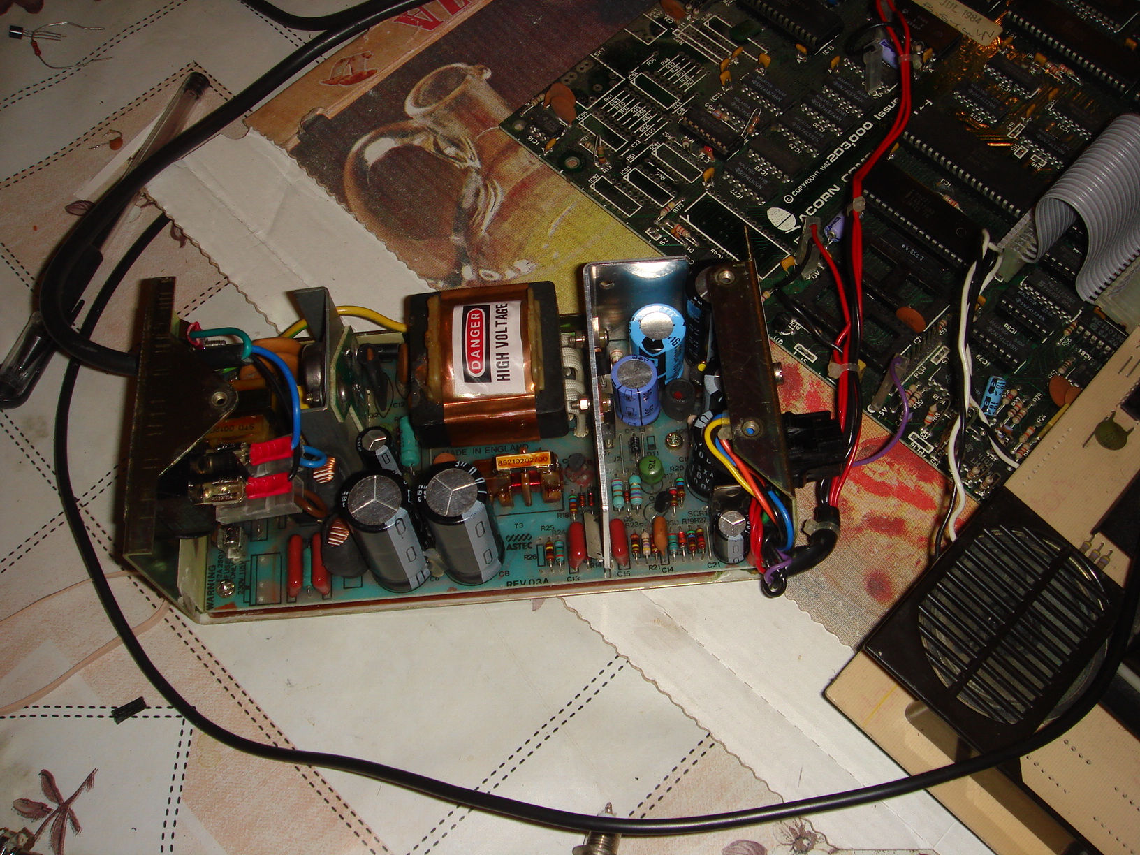 bbc micro power supply repair